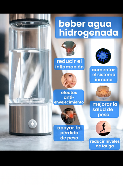 Botella Generadora de Hidrógeno Eternaqua