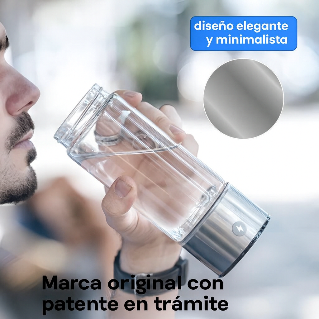Botella Generadora de Hidrógeno Eternaqua