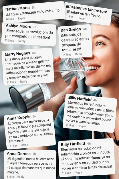 Botella Generadora de Hidrógeno Eternaqua